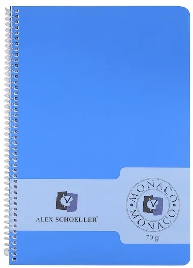 ALEX DEFTER A4 PP KAPAK SPİRALLİ 200 YP ÇİZGİLİ/KARELİ ALX-0166