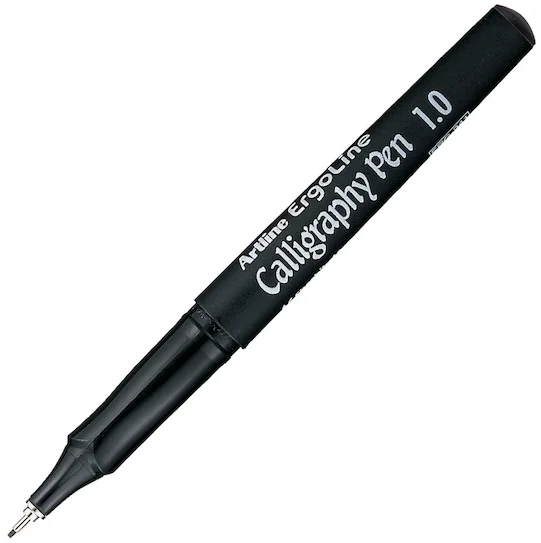 ARTLINE KALİGRAFİ KALEMİ ERGOLINE CALLIGRAPHY PEN 241 1.0 SİYAH BLS.