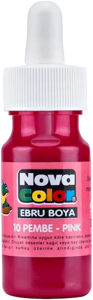 NOVA COLOR EBRU BOYA ŞİŞE 30 CC PEMBE NC-249