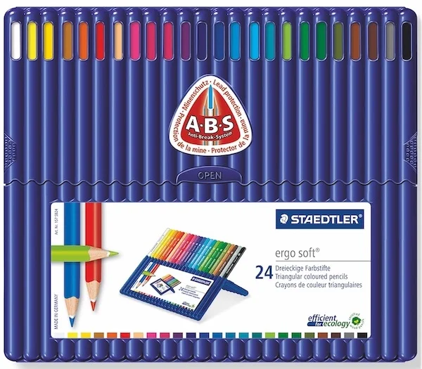 STAEDTLER KURU BOYA ERGOSOFT ÜÇGEN 24 LÜ 157 SB24