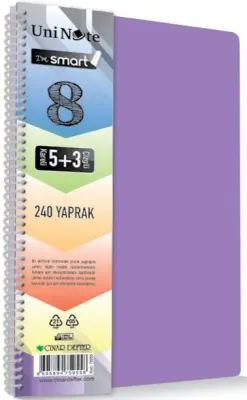 ÇINAR DEFTER A4 I M SMART SEPERATÖRLÜ 4K+2Ç 150 YP. 62052