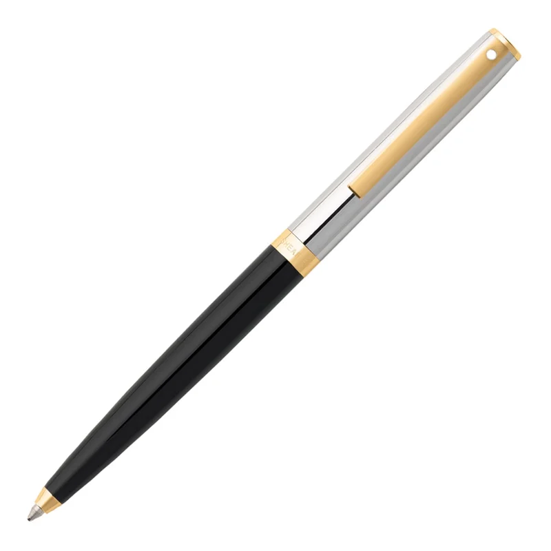 SHEAFFER TÜKENMEZ KALEM SAGARIS 9475-2 PARLAK SİYAH-KROM ALTIN