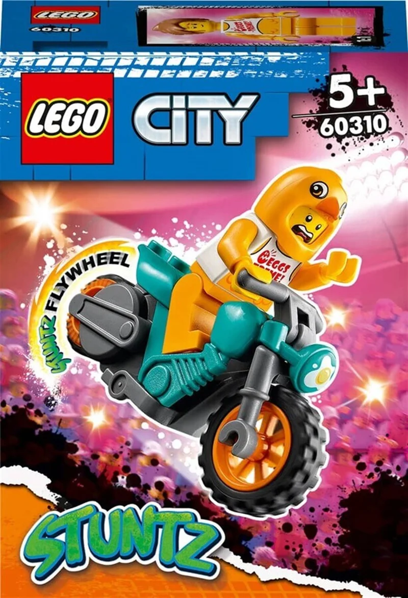 ADORE LEGO CITY CHICKEN STUNT BİKE ADR-LSC60310