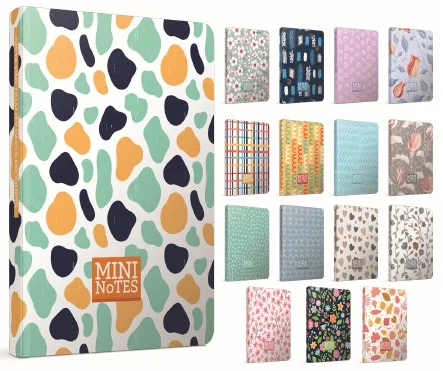 GIPTA DEFTER MİNİ NOTES A7 İPLİK DİKİŞLİ FLEXI SERT KAPAK 80 YP. ÇİZGİLİ 5680