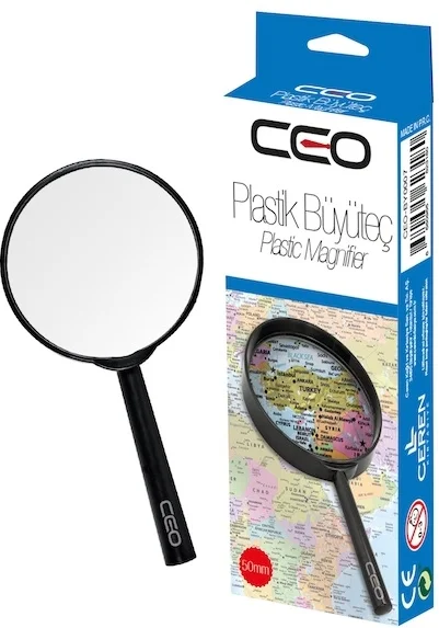 CEO BÜYÜTEÇ 50 MM PLASTİK CEO-BY0008