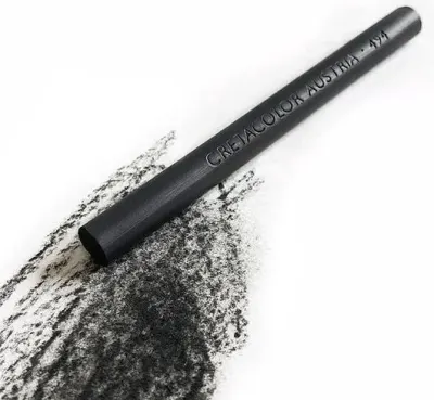 CRETACOLOR COMPRESSED CHARCOAL MEDİUM SIKIŞTIRILMIŞ KÖMÜR FÜZEN 49402