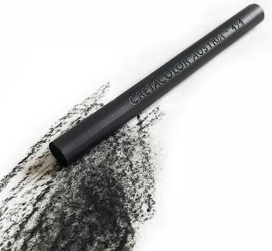 CRETACOLOR COMPRESSED CHARCOAL MEDİUM SIKIŞTIRILMIŞ KÖMÜR FÜZEN 49402
