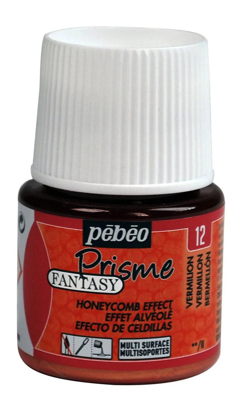 PEBEO DEKORATİF BOYA MULTI SURFACE FANTASY PRISME 45 ML 166012 VERMILLION