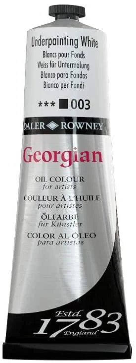 DALER ROWNEY YAĞLI BOYA GEORGIAN GOC SERİSİ 225 ML UNDERP'TG WHITE 111225003