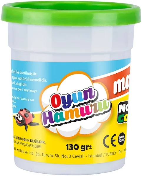 NOVA COLOR OYUN HAMURU 100 GR YEŞİL NC-4143