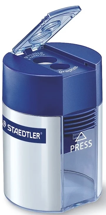 STAEDTLER KALEMTIRAŞ ÇİFT BÖLMELİ (STAEDTLER DESIGN) 512 001