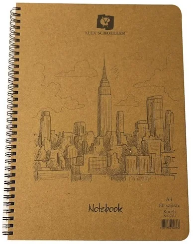 ALEX DEFTER A4 KRAFT SERT 70 GR 80YP ÇİZGİLİ  ALX-0367