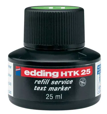 EDDING FOSFORLU KALEM MÜREKKEBİ 25 ML E-HTK25 YEŞİL