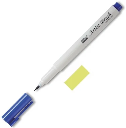 MARVY FIRÇA KALEM BRUSH PEN 1100-52 YELLOW GREEN