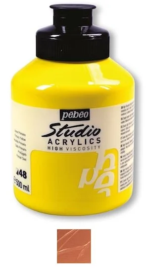 PEBEO AKRİLİK BOYA STUDIO 500 ML 172*355 IRIDESCENT COPPER
