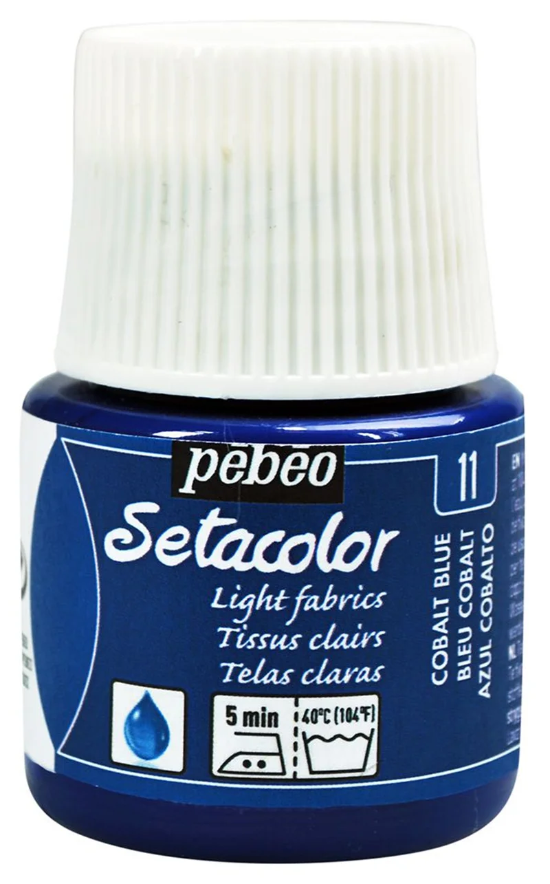 PEBEO KUMAŞ BOYASI SETACOLOR TRANSPARENT 45 ML 329*11 BLEU COBALT