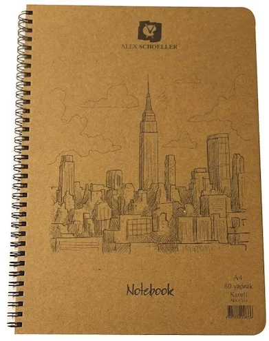ALEX DEFTER A5 KRAFT SERT 70 GR 80YP ÇİZGİLİ ALX-0374