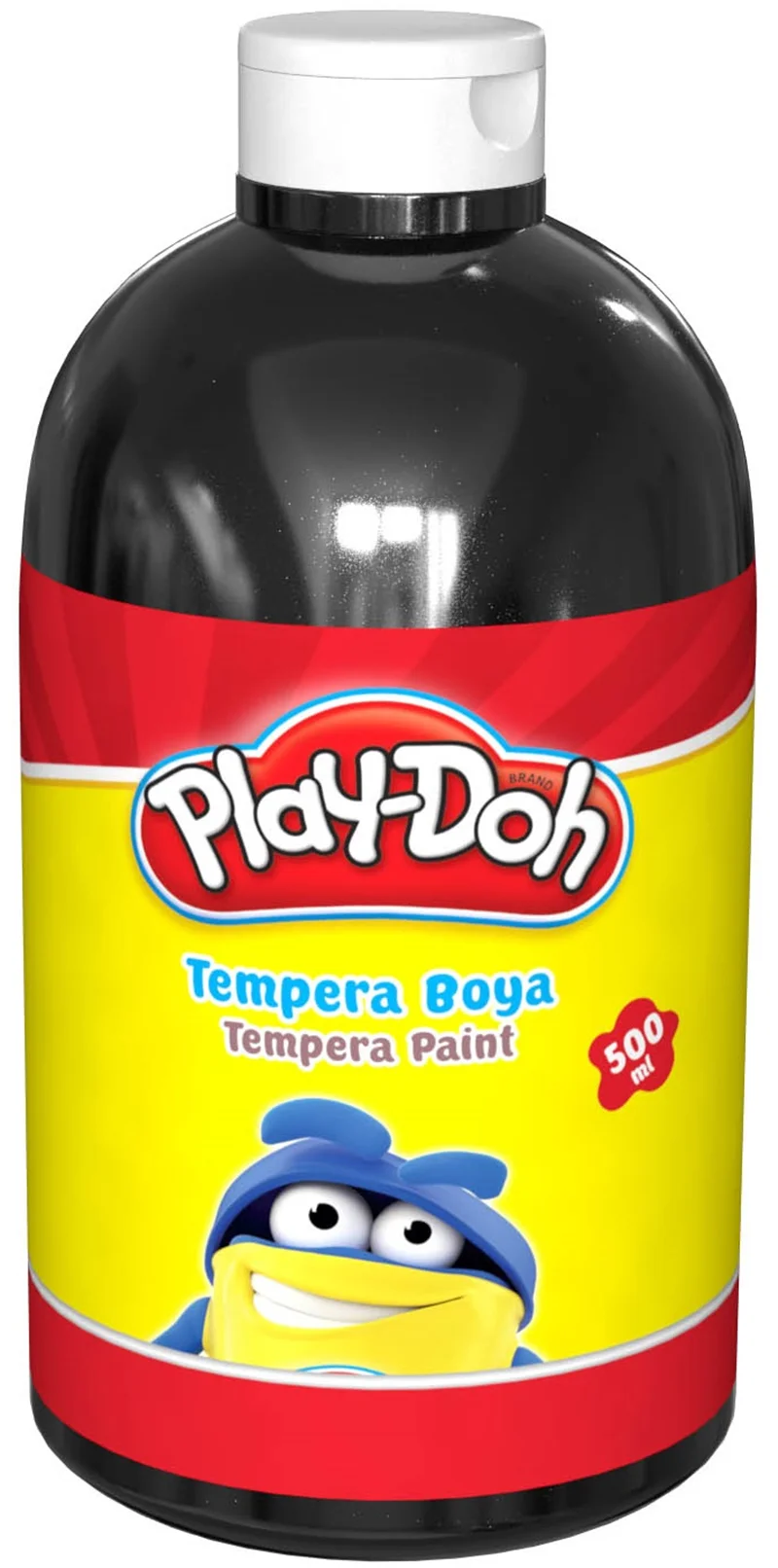 PASİF PLAY-DOH TEMPERA BOYA 500ML SİYAH TE002