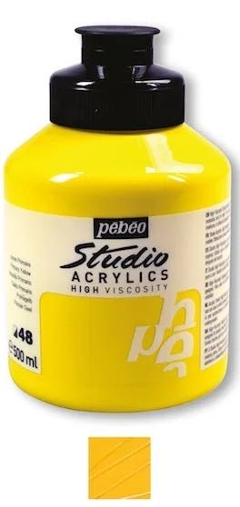 PEBEO AKRİLİK BOYA STUDIO 500 ML 171*52 DARK CADMIUM YELLOW
