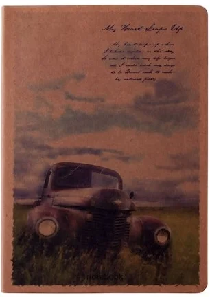 SCRIKSS NOTELOOK DEFTER KRAFT ARABA B6 DÜZ