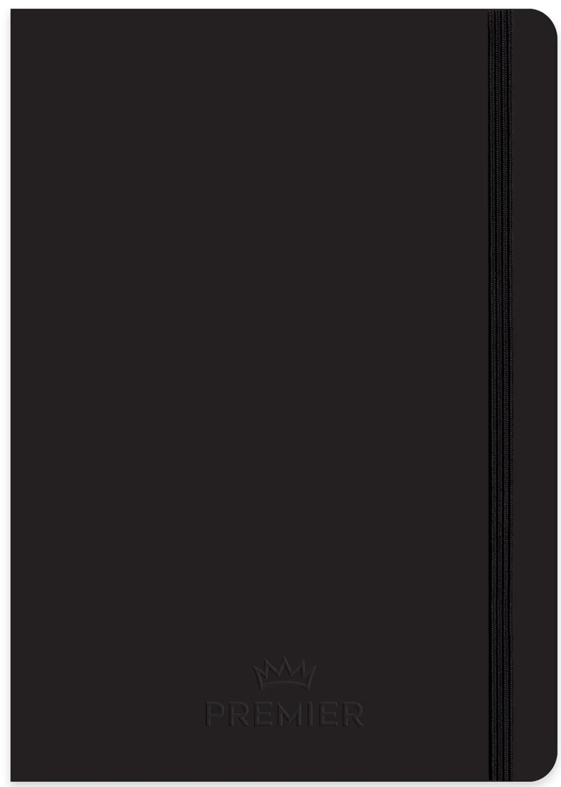 KESKİN DEFTER PREMİER SİYAH 17x24 CİLTLİ 96 YP. ÇİZGİLİ 410642