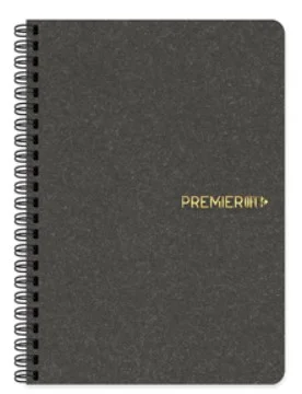 KESKİN DEFTER PREMİER OFC4 17x24 SERT KAPAK SPİRALLİ AYRAÇLI 3K+1Ç=120 YP. 416301
