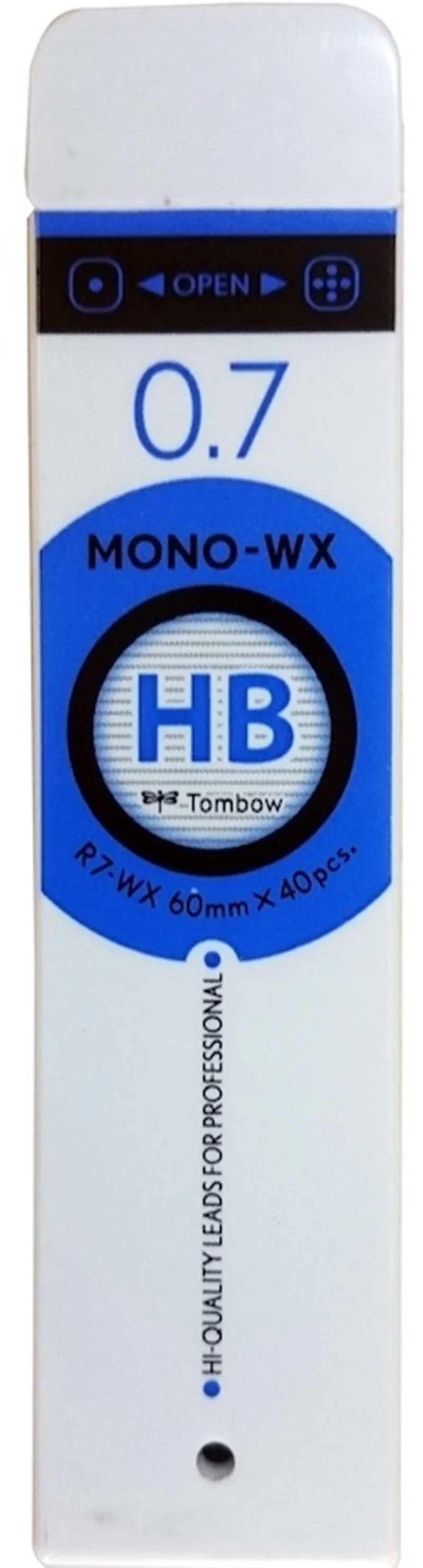 TOMBOW MİN MONO-WX PROFESYONEL 0.7 HB 40 LI TÜP T-R7-WX HB LIV