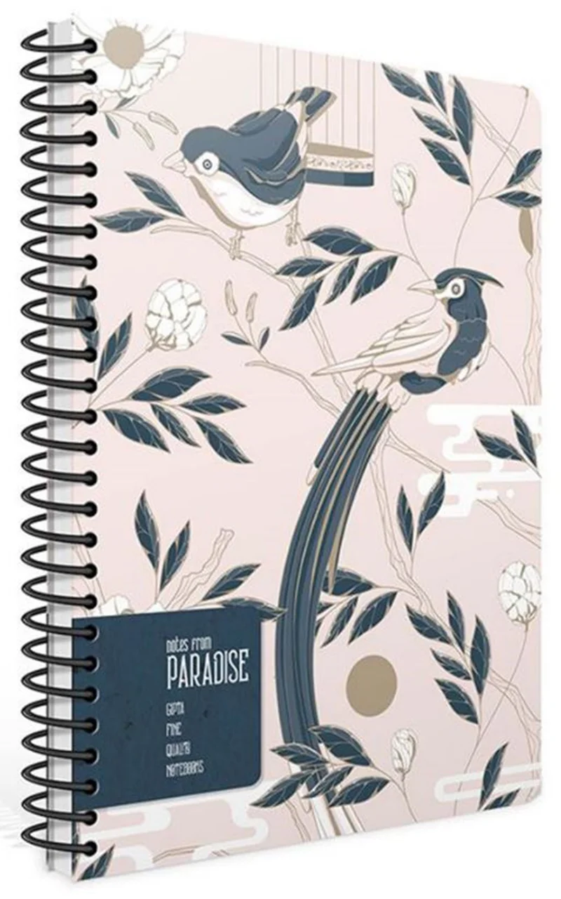 GIPTA DEFTER XOXO A4 SPİRALLİ KARTON KAPAK 80 YP. KARELİ 6582