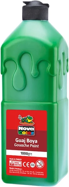 NOVA COLOR GUAJ BOYA 1000 GR YEŞİL NC-324