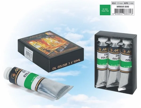 MARIES YAĞLI BOYA 50 ML E1384-62*503 GREEN PALE