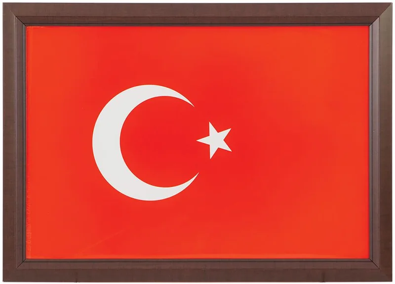 İNTER BAYRAK DUVARA MONTE LAMİNE ÇERÇEVE 20x30 INT-900L