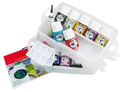 PEBEO DEKORATİF BOYA MULTI SURFACE FANTASY PRISME SET STUDIO 10x45 ML 758409