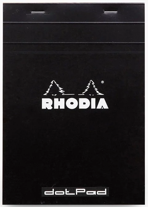 RHODIA BLOKNOT BASIC DİKİŞLİ A5 80 GR 80 YP DOT SİYAH RT16559