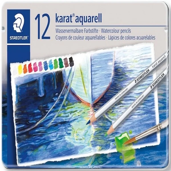STAEDTLER KURU BOYA AQUARELL KARAT 12 Lİ 125 M12