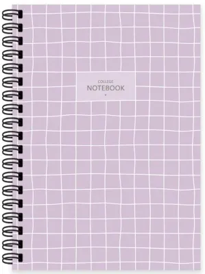 KESKİN DEFTER LİLA A6 KARTON KAPAK SPİRALLİ 80 YP. ÇİZGİLİ 383611