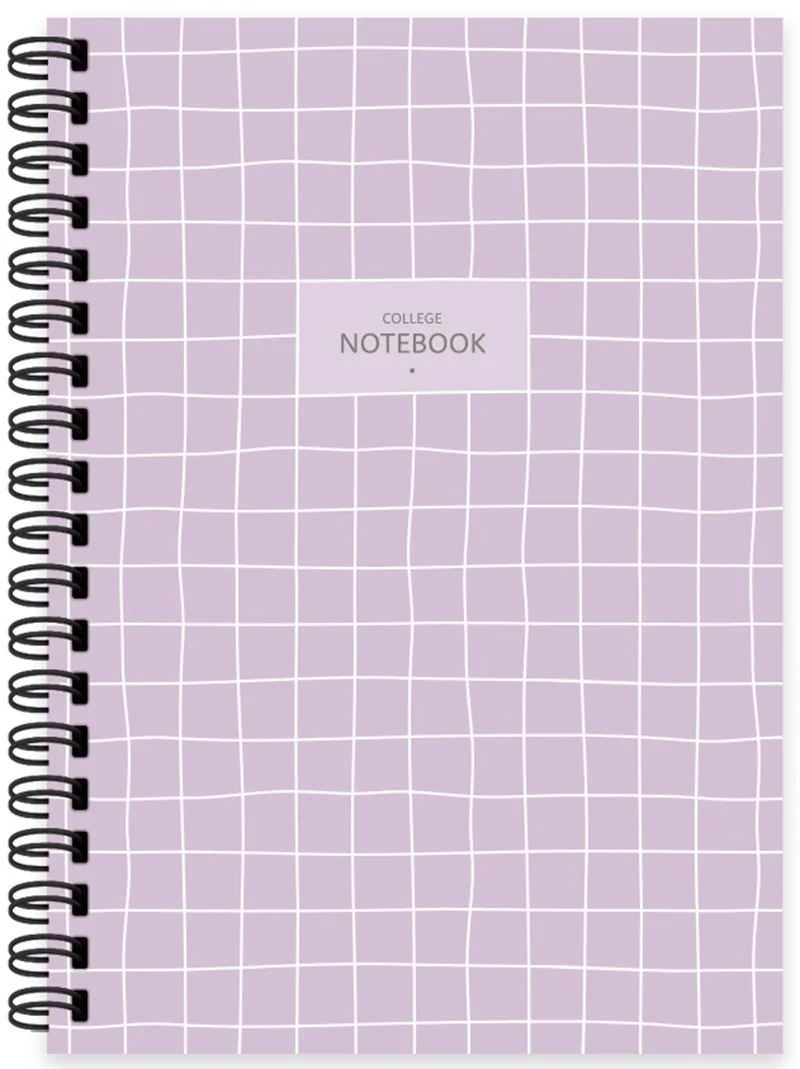 KESKİN DEFTER LİLA A6 KARTON KAPAK SPİRALLİ 80 YP. ÇİZGİLİ 383611