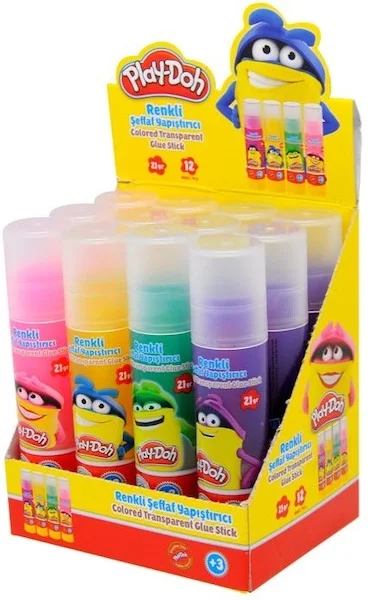 PLAY-DOH YAPIŞTIRICI STICK 21 GR ŞEFFAF PLAY-YP005