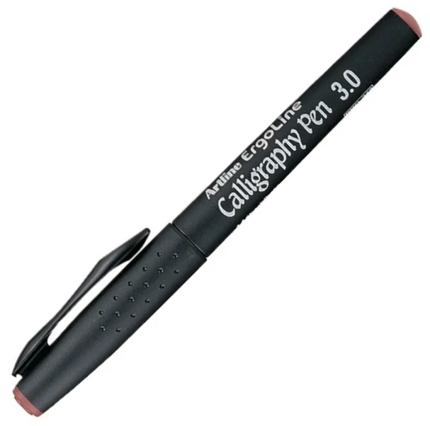 ARTLINE KALİGRAFİ KALEMİ ERGOLINE CALLIGRAPHY PEN 243 3.0 SEPYA A-ERG-243 SEPIA