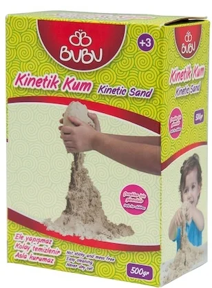 BU-BU KİNETİK KUM 500 GR. NATÜREL BUBU-KU0001
