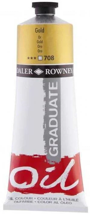 DALER ROWNEY YAĞLI BOYA GRADUATE GRAD SERİSİ 200 ML GOLD 117200708