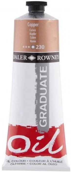 DALER ROWNEY YAĞLI BOYA GRADUATE GRAD SERİSİ 200 ML COPPER 117200230