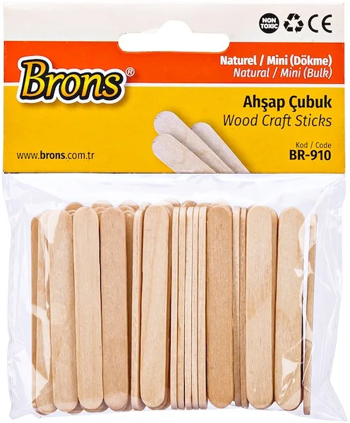 BRONS AHŞAP ÇUBUK NATÜREL MİNİ DÖKME BR-910