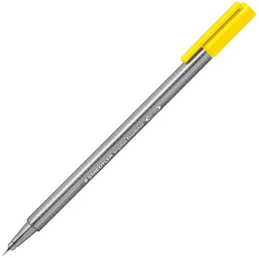 STAEDTLER FINELINER TRIPLUS 0.3 SARI 334-1