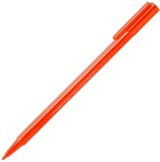 STAEDTLER KEÇELİ KALEM TRIPLUS COLOR 1.0 NEON KIRMIZI 1.0 323-201