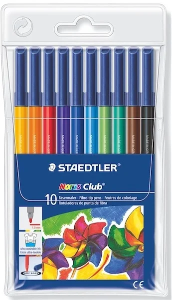 STAEDTLER KEÇELİ KALEM NORIS CLUP 1.0 10 LU 326 WP10