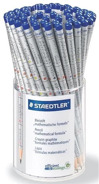 STAEDTLER KURŞUN KALEM MATEMATİK FORMÜLLÜ 72 Lİ STAND 1810 KP72