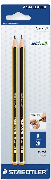 STAEDTLER KURŞUN KALEM NORIS 2B 2 Lİ BLS. 120-0 BK2D