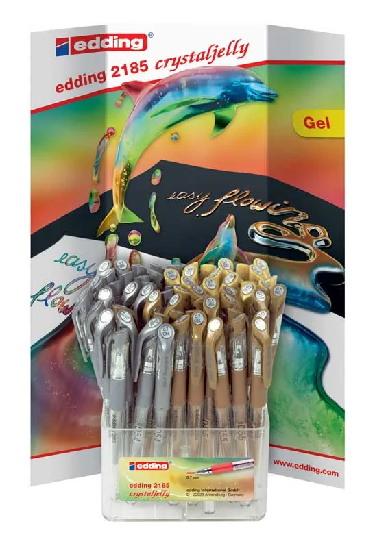 EDDING JEL KALEM CRYSTALJELLY E-2185 DISPLAY STAND 99 LU