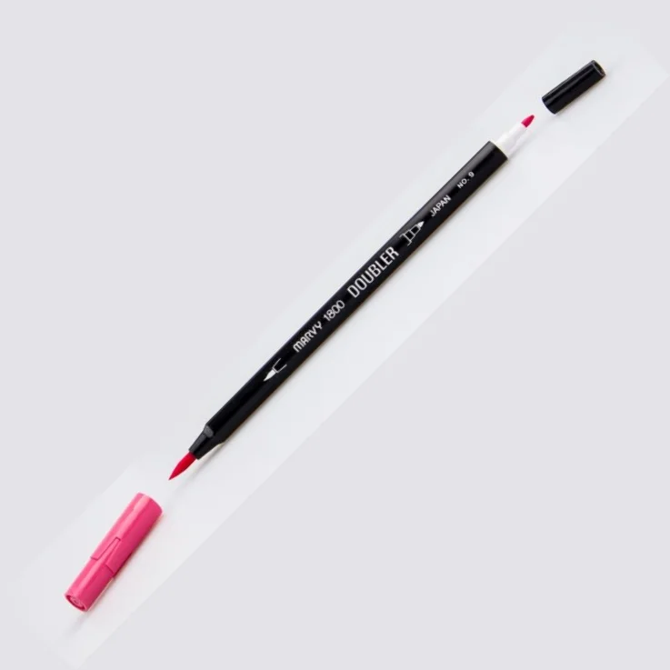 MARVY FIRÇA KALEM BRUSH PEN ÇİFT UÇLU 1800-009 PINK
