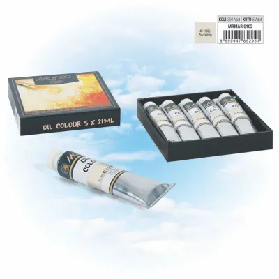 MARIES YAĞLI BOYA 21 ML E75-42*103 ZINC WHITE